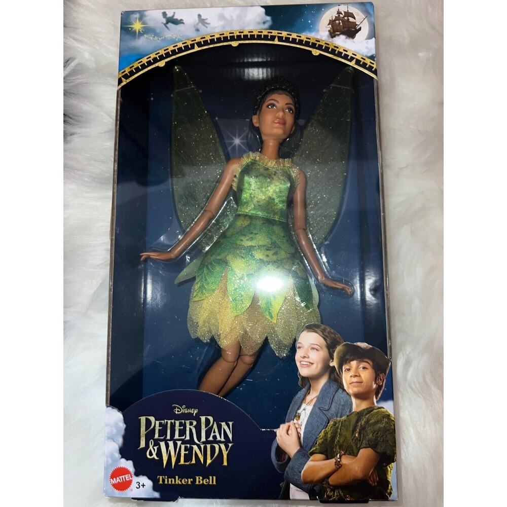 Disney Peter Pan and Wendy Movie Live Action Tinker Bell Articulated Doll ~ New
